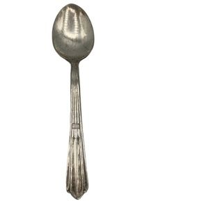 Vintage Homecrest 4.5" Silver Plate Spoon Used